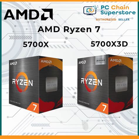 Amd Ryzen 7 5700x 5700x3d 8 Cores 16 Threads Unlocked Am4 Desktop Cpu Processor Lazada Ph