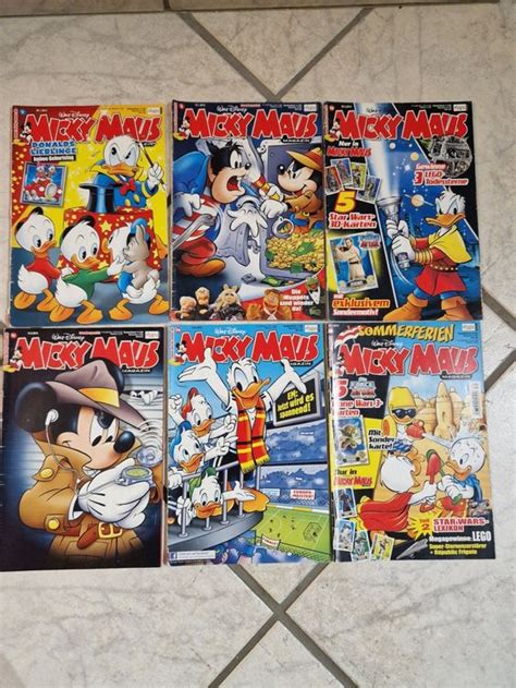 Walt Disney Micky Maus Comics Magazin 2012 6 Stück Kaufen auf