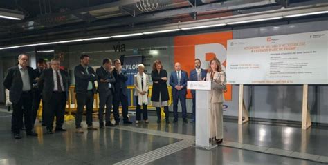 Comienzan las obras para alargar los andenes de la estación Arc del