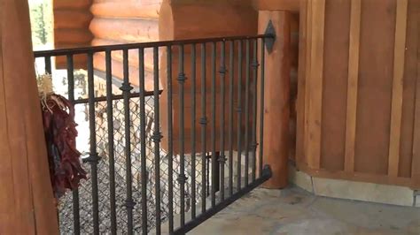 Diy Log Home Iron Railings By Mitchell Dillman And King Metals Youtube