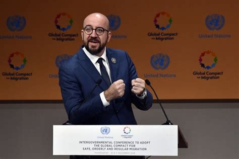 Charles Michel Signe Le Pacte De LONU Sur Les Migrations Mon Pays