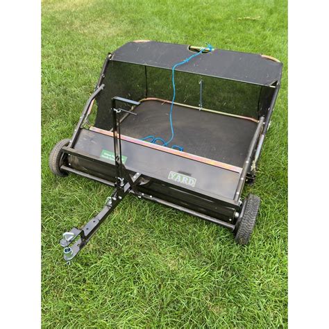 Yard Tuff In Quick Assembly Lawn Sweeper Working Width In