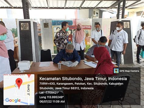 Rsud Sumberglagah Mojokerto Bersama Dinkes Situbondo Laksanakan Bakti