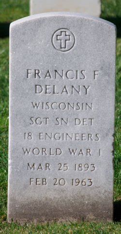 Francis F DeLany 1893 1963 Memorial Find A Grave