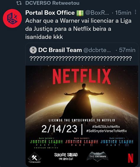 Portal Zack Snyder BR On Twitter Talvez Eu Ganhe Inimizade De