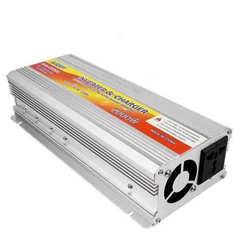 Original Suoer 2000w Inverter With Inbuilt Charger 20a Sua 2000c Modified Sine Wave Solar Power