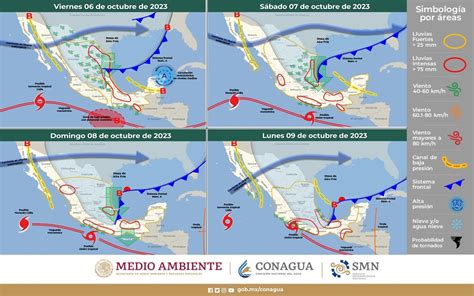 ¿cuándo Entra A México El Nuevo Ciclón Tropical Max Que Tendrá Interacción Con Huracán Lidia