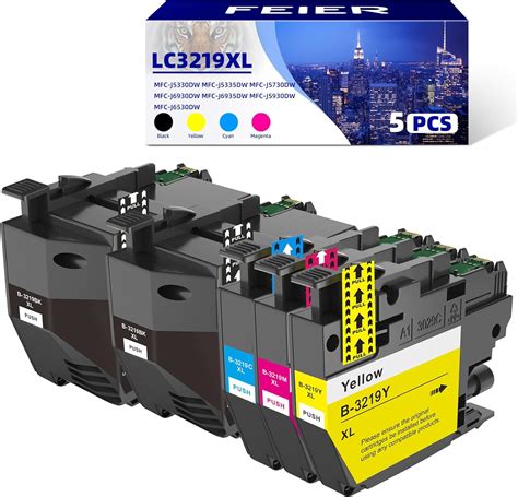 Feier Lc Xl Compatible Brother Lc Lc Ink Cartridges Use To