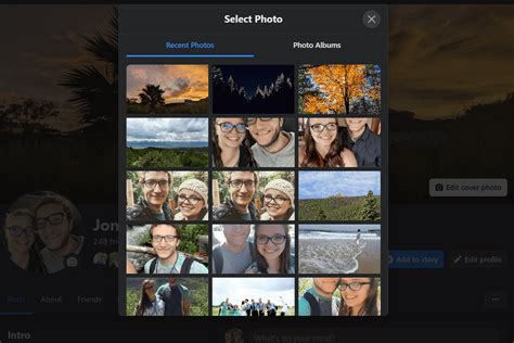 how to change photo cover on facebook