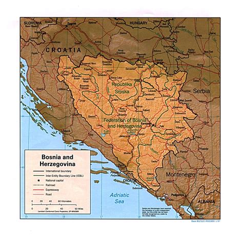 Bosnia Maps Perry Castañeda Map Collection Ut Library Online