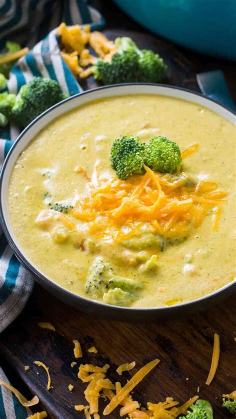 Panera Bread Broccoli Cheddar Soup Copycat VIDEO Sweet And Savory Meals