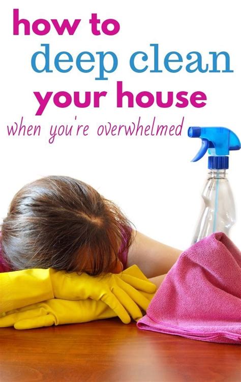 How To Deep Clean Your House Fast With The Best Expert Cleaning Tips How To Deep Clean Your