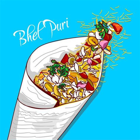 Chaat Bhel: Over 38 Royalty-Free Licensable Stock Illustrations & Drawings | Shutterstock