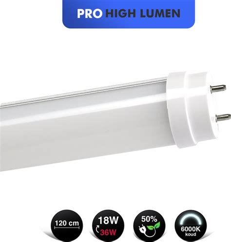 Led Tl Buis Stuks Cm Koud Wit K Pro High Lumen Lm W