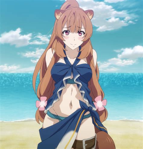 Safebooru Bikini Happy Highres Raphtalia Revealing Swimsuit Swimsuit