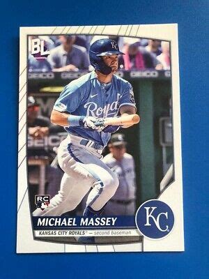 Michael Massey Rookie Card Topps Big League Baseball Ebay