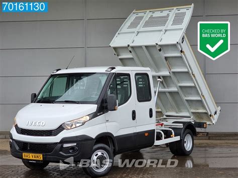 Iveco Daily 35C13 130pk Kipper Airco Trekhaak Cruise Tipper Benne A C