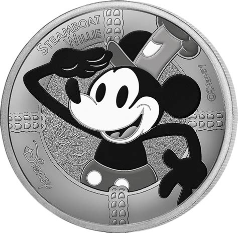 France Monnaie De Paris Mickey Steamboat Willie 100 Ans Disney