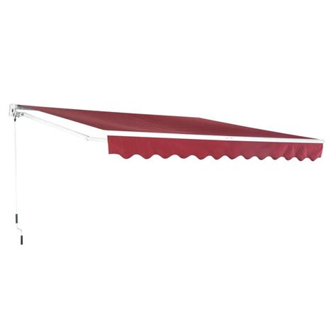 Backyard Awning 12x10 Feet Retractable Patio Awning