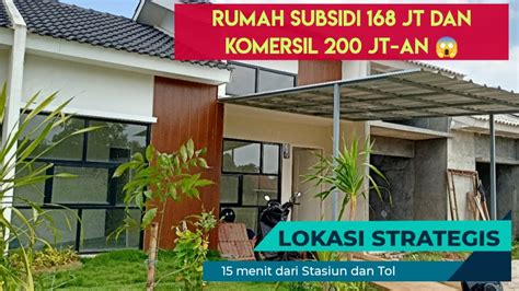 Review Rumah Subsidi 168 Juta Lokasi Strategis Green Land Parung