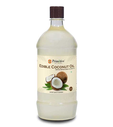 Edible Coconut Oil Primitive Foods