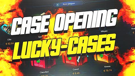 Case Opening Cs Go Lucky Cases Youtube