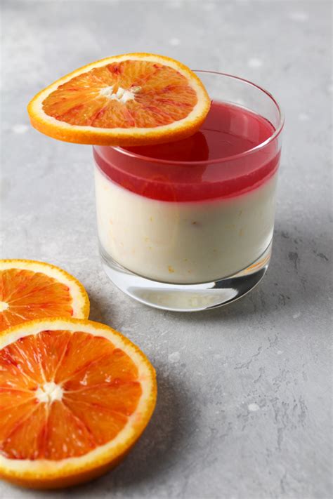 Blood Orange Panna Cotta The Sweet Occasion