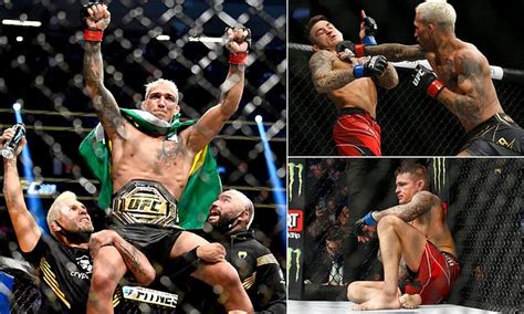 Charles Oliveira Defeats Dustin Poirier To Defend Ufc Lightweight Title