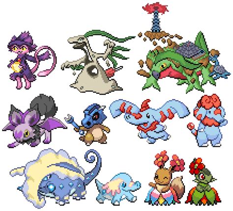 Pokemon Infinite Fusion Personal Sprites By Rosalubyte On Deviantart