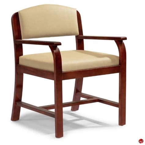 The Office Leader Flexsteel Healthcare Modesto Wood Dining Arm Chair