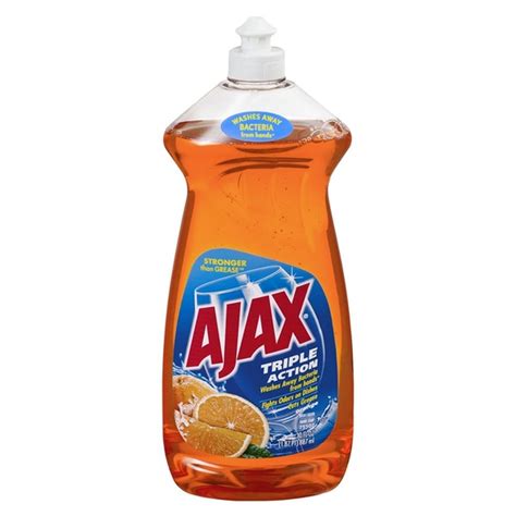 Ajax Triple Action Orange Dish Liquid Hand Soap Fl Oz Delivery Or