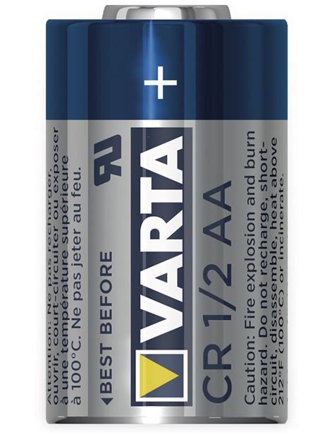 Varta Lithium Batterie Cr Aa V Mah Online Kaufen Pollin De