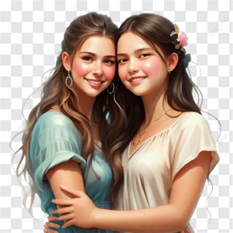 Mother And Daughter In Love Mother And Daughter In Love Mother PNG