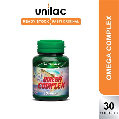 Jual Nutrimax Omega Complex Omega Plus Vitamin E Minyak Ikan Fish