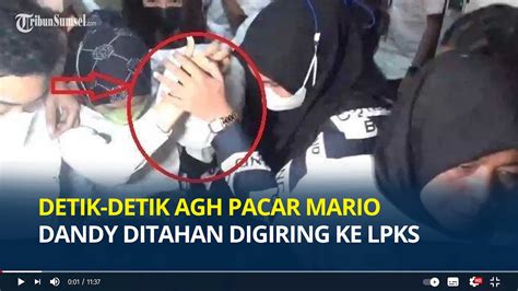 Detik Detik Agh Pacar Mario Dandy Ditahan Digiring Ke Lpks Malu Tutupi