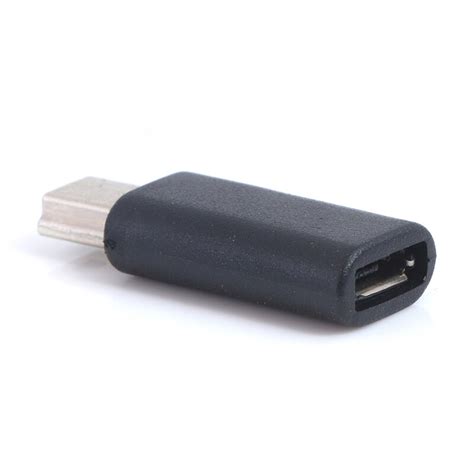 1pc X Adaptateur Entrée Micro Usb Sortie Mini Us Grandado