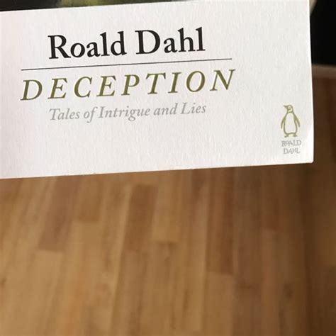 Roald Dahl Deception Hobbies Toys Books Magazines Fiction