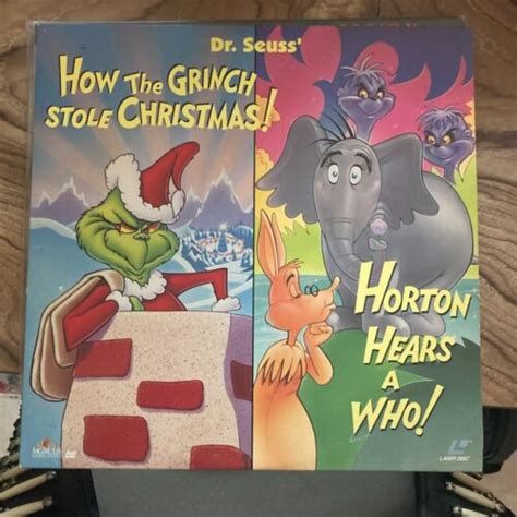 Dr Seuss How The Grinch Stole Christmas And Horton Hears A Who