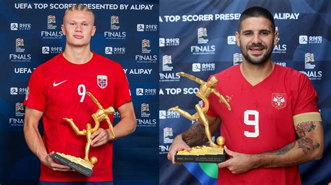 2022/23 Nations League top scorers: Haaland and Mitrović | UEFA Nations League 2023 | UEFA.com