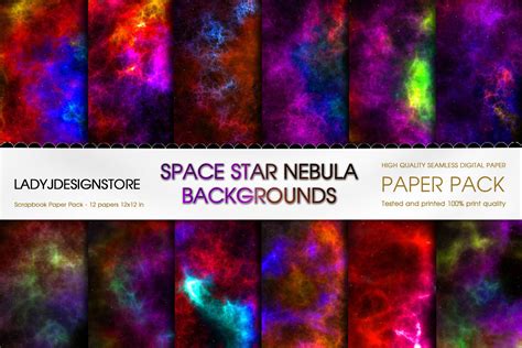 Galaxy Nebula Background Graphic by ladyjdesignstore · Creative Fabrica