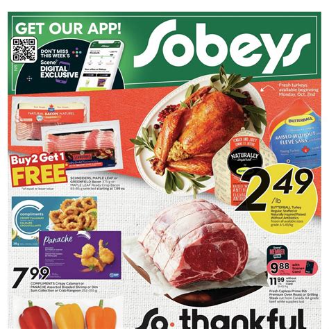 Sobeys Weekly Flyer Weekly Savings NB Sep 28 Oct 4