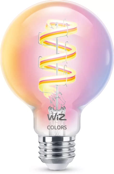 Filament Bulb Filament Globe Clear 25w G25 E26 Wiz