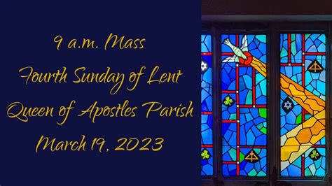 Am Sunday Mass Communion Rite Of Enrollment On The Fourth Sunday Of