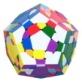 Cubo Rubik Sengso Megaminx Crazy V2 Colored