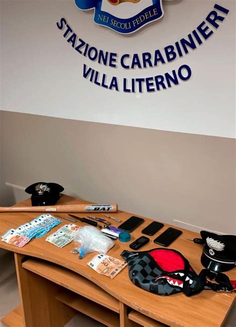 Carabinieri In Azione Villa Literno Trovati In Possesso Di