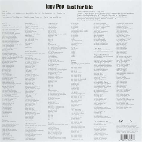 Vinil Iggy Pop Lust For Life Importado Universal Music Store