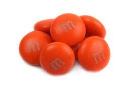 Orange M&M's