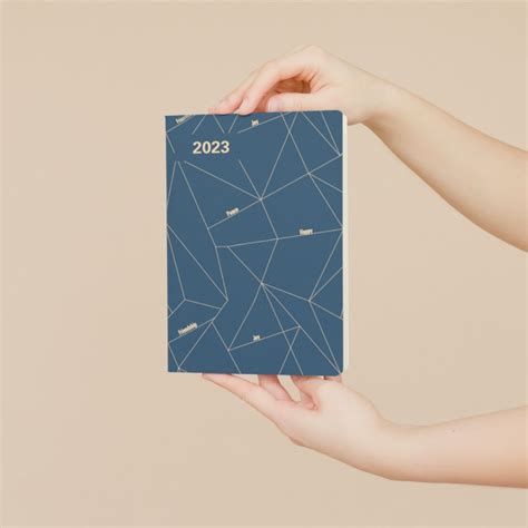 Agenda Geometric Blue Regalo Solidario Unicef