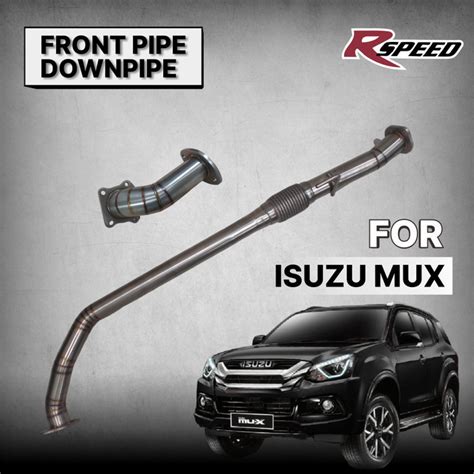 Jual EXHAUST KNALPOT MUFFLER LIKE JTC BRD DOWNPIPE ISUZU MUX RSPEED