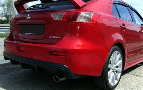 Ralliart Sportback Rear Diffuser For Vrx Clubcj The Cj Lancer Club